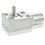 JGY-370 Worm Gear Reducer Motor,  6V, 96rpm Solid Shaft with Self-Locking 4