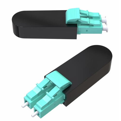 2 Stuks Multimode LC/OM3 Glasvezel Loopback-Adapterkabels voor Testtoepassingen, Glasvezel Loopback-Koppelingen 2