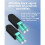 2 Stuks Multimode LC/OM3 Glasvezel Loopback-Adapterkabels voor Testtoepassingen, Glasvezel Loopback-Koppelingen 5
