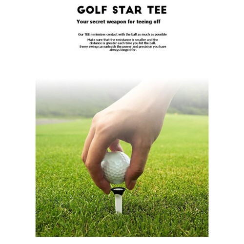 8 Pcs/Bag 79/45mm  Tees Plastic Adjustable Tees Reduces Friction Side Spin Step Down Tees  Accessories 2