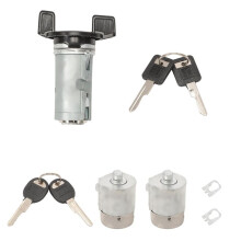 Ignition Lock Cylinder & Door Lock Cylinder Kit with Keys for Chevy C1500 C2500 C3500 924-791 12300443 D1414B 701400