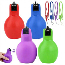 OLRWSLG 4 PCS Hand Squeeze Whistles Hand-held Outdoor Sports Whistle Loud Crisp