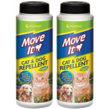 Dog & Cat Repellent Granules 2PK – Natural Non-Toxic Outdoor Pet Deterrent for Gardens Lawns Bins–Safe Protection from Fouling Scratching Di