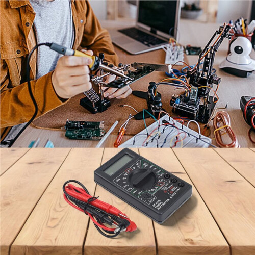 DT830B Electrical Voltmeter Ammeter Handheld Multimeter Electrical Tester Circuit Tester Welding Tools Soldering Kits 2
