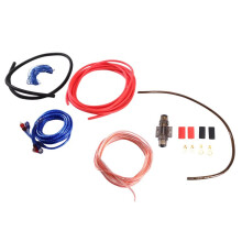 2800W Car Audio Subwoofer Amplifier Speaker Installation Wire Cable Kit Fuse Suit Car Power Amplifier Installation Kit