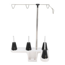 Multipurpose Sewing Machine Thread Holder 4 Spool Stand Mobile Cable Tray, Pagoda Cable Tray