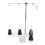 Multipurpose Sewing Machine Thread Holder 4 Spool Stand Mobile Cable Tray, Pagoda Cable Tray 1