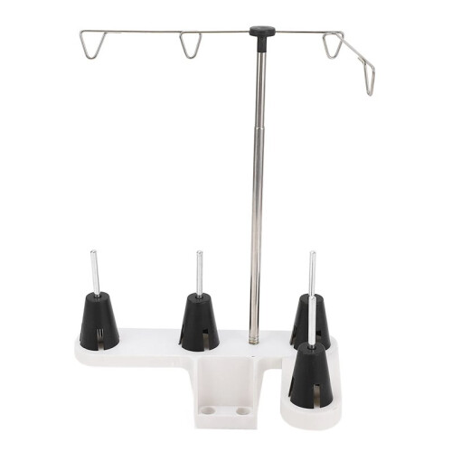 Multipurpose Sewing Machine Thread Holder 4 Spool Stand Mobile Cable Tray, Pagoda Cable Tray 1