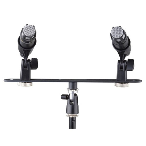 2X Alctron MAS020 Dubbele Microfoonstandaard Stereo-Opname Dubbele Microfoonstandaard