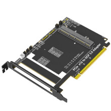 PCI Express 5.0 16x to Gen-Z 4C+ SFF-TA-1002 Adapter,Support OCP NIC 3.0 Network Card