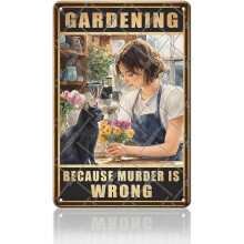 (Garden Metal Sign, 12x16 Inch(40x30CM)) Lustiges Zimmerregeln Schild - Teen Mädchen Regeln Wanddeko, Mädchenzimmer Tür