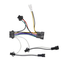 E-Bike Front Rear LED Light Set with Horn Headlight Bike Rack Lamp Electric Bicycle Turn Tail Light