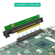 Tiny4 PCI-E Riserkaartadapter voor ThinkCentre M910q, M910x, M910t Netwerk- en Videokaartuitbreiding