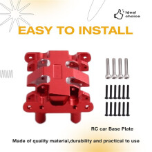 RC Remote Control Base Plate for 1/30 Axial SCX30 Climbing Vehicle Upgraded Metal Parts Accessories