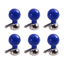 Reusable ECG EKG Electrodes Adult Chest Suction Cup Bulbs Multi-Use, for Nickel Plating Sensor,Pack of 6PCS