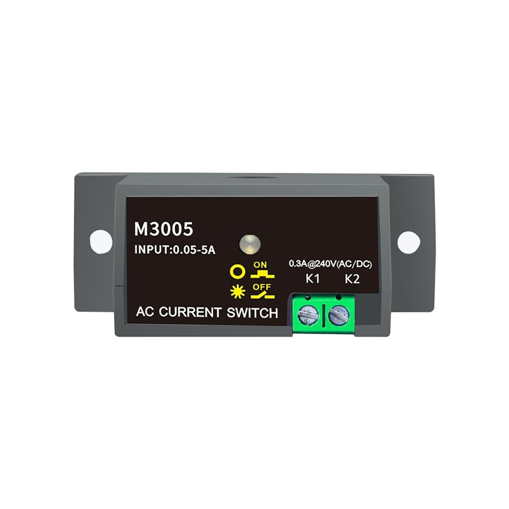 M3005 Miniature Current Sensor For Normally Open Amp Sensor Monitoring Relay 0.05-10A Detectable Transformer 4712589574679