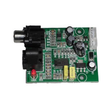 Pour Décodeur Numérique DAC CS8416+CS4344 : Entrée de Signal Numérique par Fibre Optique Coaxiale, Sortie Audio Stéréo Décodée