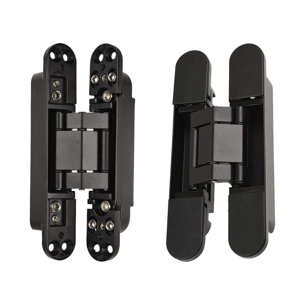 Door Hinges Hidden Type Hinges Concealed Hinges Zinc Alloy 180 Degree Swing Hinge 3 Way Adjustable Butt Hinge 6X2.5x1 In 6031269059687