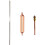 Refrigerator Filter Dryer 3PCS,Filter Dryer for Refrigeration/Copper Access Valve 1/4 /Phosphor Copper Repair Tool Kit 1