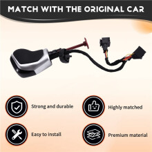 Pomello del Cambio A LED con Luce Rossa per Cambio Automatico, Compatibile con per MK7, B8, Mk2