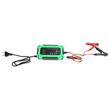 Batterireparation LCD-Skärm 6A 12V Bilbatteriladdare för Bil och Motorcykel Batteriladdningsenhet Bly-Syra EU-Kontakt