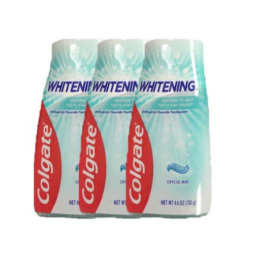 Colgate Colgate Whitening, Crystal Mint, Liquid Toothpaste, 4.6-Ounce (3 Count)