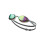 Nike Lunettes de Natation Nike Vapor Mirrored 1