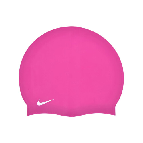 Nike NIKE Swim Performance Solid Silicone Cap (Pink Prime, One Size)