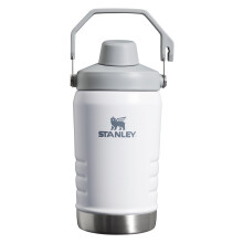 Stanley IceFlow Fast Flow Jug with Handle 40 oz | Twist On Angled Spout Lid | Leakproof for Travel and Sports | Insulated Stainless Steel | BPA-Free |