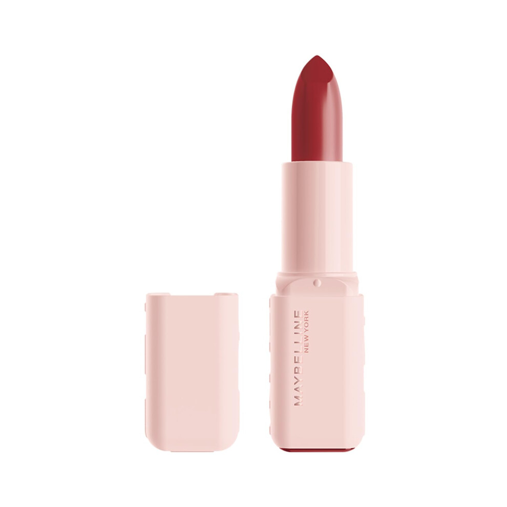 Maybelline New York Serum Lipstick (Satin) 8Hr Weightless Hydration, One-Swipe Bold Color, Mauve - 107 Blind Date, 4.2G Purple