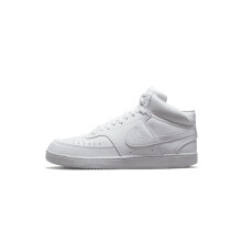 Nike Heren Court Vision Mid Next Nature Schoenen, Wit/Wit-Wit, 11.5