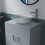 NES Home Nes Home 600mm Grey Moisture Resistant Vanity Cabinet Worktop 1