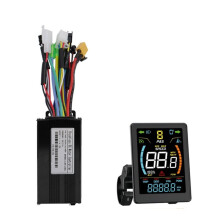 36V 48V 26A E Bike Sine Wave Controller with DZ32 Color LCD Display Tri-Mode E Scooter Lithium Battery Upgrade Kit