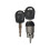 1set Ignition Lock Cylinders 535905855 357905855B are Suitable for  , ,  Octavia. 2