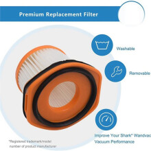 Vacuum Filter for Wandvac System WV360 WS620 WS630 WS632 WS632BLBRN WS632GDBRN Replacement Filter Parts 8PCS