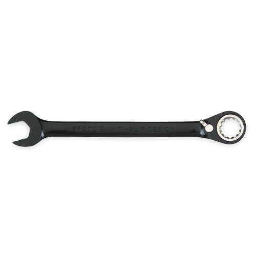 STANLEY Llave de Carraca Reversible Black Chrome Combo 1" - Spline