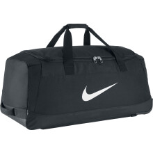 Nike Club Team Swoosh Roller Bag 3.0, 82 cm, 120 litros, Negro (Blanco)