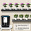 Tuya  Wifi Garden Control Watering Device Automatic Water Drip Irrigation Watering System Kit 5