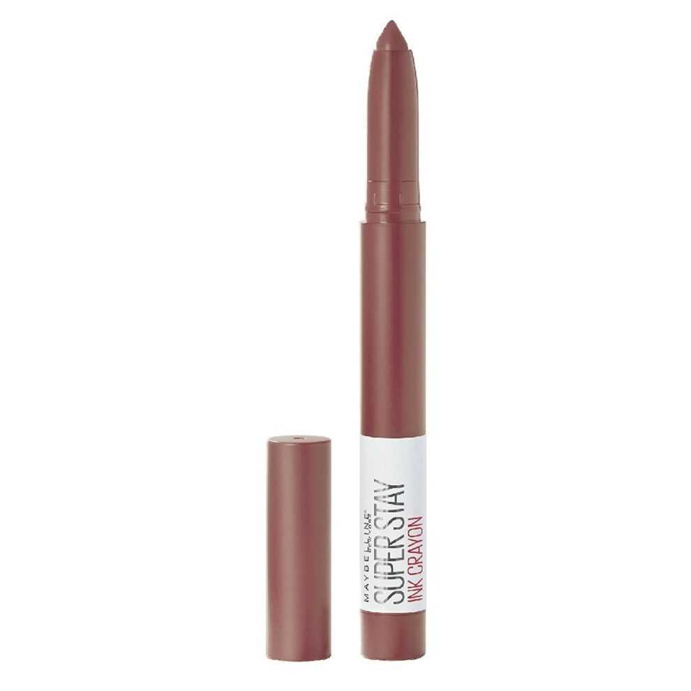Maybelline New York Matte Ink Crayon Lipstick - 20 Enjoy The View, Matte Finish, Intense Colour, Long-Lasting Up To 8 Hours. New York Matte