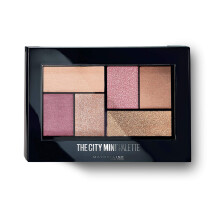 Paleta de Sombras Maybelline New York, 6 Tonos Mezclables, Acabado Transparente, City Mini Palette, Westside Roses, 6.4G