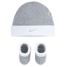 Nike Baby Muts en Slofjes 2-Delige Set, Grijs | Wit