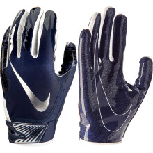 Guantes de receptor de fútbol Nike Adult Vapor Jet 5.0 (N(NFG179-332)/W, XX-Large)