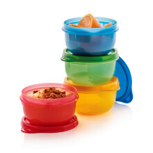 Tupperware Ideale Litl Voedselopslagkommen voor Peuters & Kinderen - Luchtdicht, Lekvrij, Vaatwasmachinebestendig