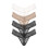 Victoria's Secret Victoria's Secret Dames Kant String Ondergoed, 4-Pack, Multi, M 1