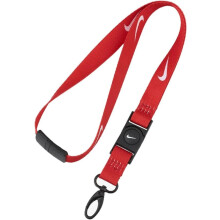 Nike Premier Breakaway Duurzame Lanyard - Unisex - One Size Fits All (Rood)