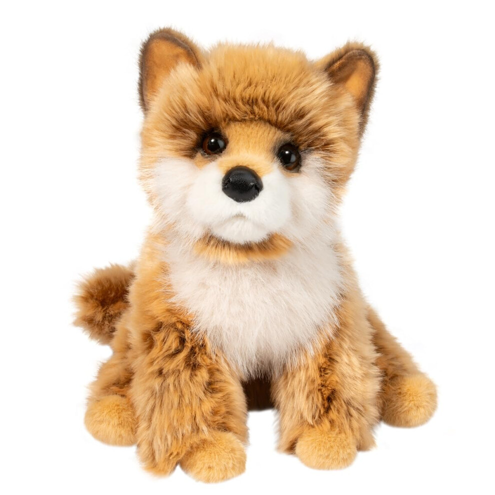 Douglas Dove Pomsky Plush Stuffed Animal, 10 Inch Soft Realistic Pomeranian Husky Dog Toy - Cute Puppy Plush For Kids, Gifts & Collectors