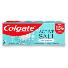 Colgate Active Salt Toothpaste, Germ Fighting Toothpaste For Healthy Gums And Teeth, Tooth Decay Prevention, Gum Protection, Eliminates Bad Breath, Pl