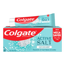Colgate Active Salt Toothpaste - 500Gm (200G X 2 And 100G X 1)