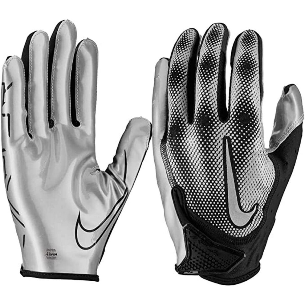 Nike Vapor Jet 7.0 Football Gloves | Sm Black/Silver
