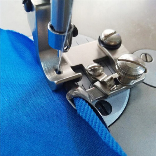 F502 Curve Hemming Presser Foot for Single Lockstitch Sewing Machines 1